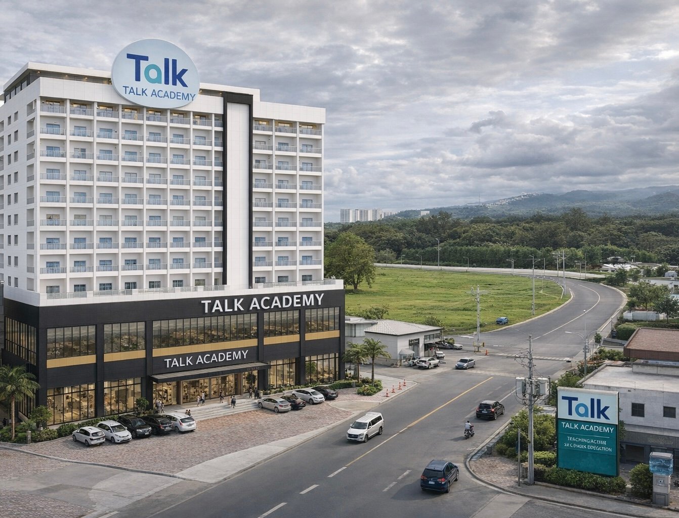 Talk Academy campus and dormitory in Clark Freeport Zone, Philippines